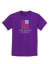 Freedom Flag Color Childrens Dark T-Shirt-Childrens T-Shirt-TooLoud-Purple-X-Small-Davson Sales