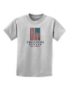 Freedom Flag Color Childrens T-Shirt-Childrens T-Shirt-TooLoud-AshGray-X-Small-Davson Sales