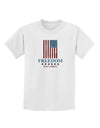 Freedom Flag Color Childrens T-Shirt-Childrens T-Shirt-TooLoud-White-X-Small-Davson Sales