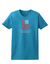 Freedom Flag Color Womens Dark T-Shirt-TooLoud-Turquoise-X-Small-Davson Sales