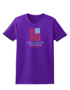 Freedom Flag Color Womens Dark T-Shirt-TooLoud-Purple-X-Small-Davson Sales