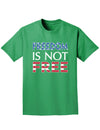 Freedom Is Not Free Adult Dark T-Shirt-Mens T-Shirt-TooLoud-Kelly-Green-Small-Davson Sales