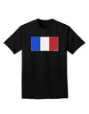 French Flag - France Adult Dark T-Shirt by TooLoud-Mens T-Shirt-TooLoud-Black-Small-Davson Sales