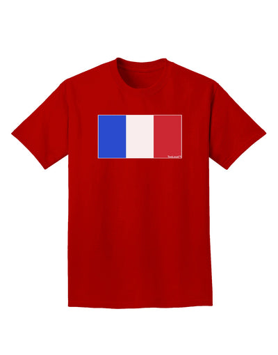 French Flag - France Adult Dark T-Shirt by TooLoud-Mens T-Shirt-TooLoud-Red-Small-Davson Sales