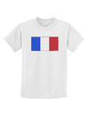 French Flag - France Childrens T-Shirt by TooLoud-Childrens T-Shirt-TooLoud-White-X-Small-Davson Sales