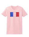 French Flag - France Distressed Womens T-Shirt by TooLoud-Womens T-Shirt-TooLoud-PalePink-X-Small-Davson Sales