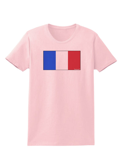 French Flag - France Womens T-Shirt by TooLoud-Womens T-Shirt-TooLoud-PalePink-X-Small-Davson Sales