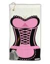 French Maid Pink AOP Micro Terry Gromet Golf Towel 15 x 22 Inch All Over Print-Golf Towel-TooLoud-White-Davson Sales