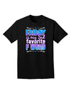 Friday - 2nd Favorite F Word Adult Dark T-Shirt-Mens T-Shirt-TooLoud-Black-Small-Davson Sales