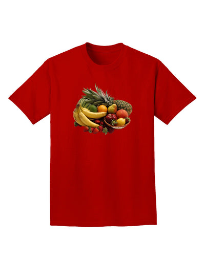 Fruit Basket Still Life Adult Dark T-Shirt-Mens T-Shirt-TooLoud-Red-Small-Davson Sales