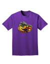 Fruit Basket Still Life Adult Dark T-Shirt-Mens T-Shirt-TooLoud-Purple-Small-Davson Sales