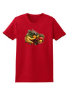 Fruit Basket Still Life Womens Dark T-Shirt-TooLoud-Red-X-Small-Davson Sales