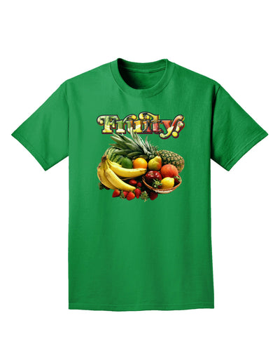 Fruity Fruit Basket 2 Adult Dark T-Shirt-Mens T-Shirt-TooLoud-Kelly-Green-Small-Davson Sales