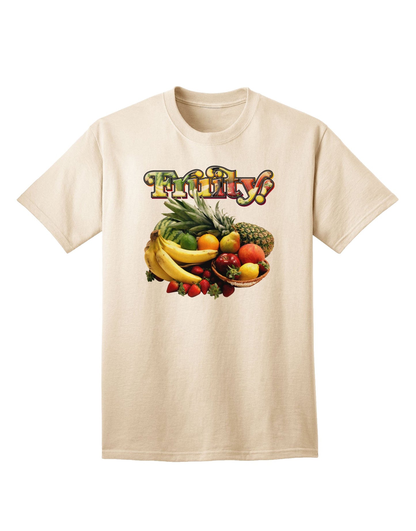 Fruity Fruit Basket 2 - Premium Adult T-Shirt Collection-Mens T-shirts-TooLoud-Natural-Small-Davson Sales