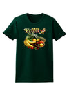 Fruity Fruit Basket 2 Womens Dark T-Shirt-TooLoud-Forest-Green-Small-Davson Sales