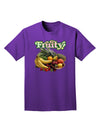 Fruity Fruit Basket Adult Dark T-Shirt-Mens T-Shirt-TooLoud-Purple-Small-Davson Sales