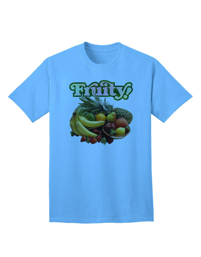 Fruity Fruit Basket Premium Adult T-Shirt Collection-Mens T-shirts-TooLoud-Aquatic-Blue-Small-Davson Sales