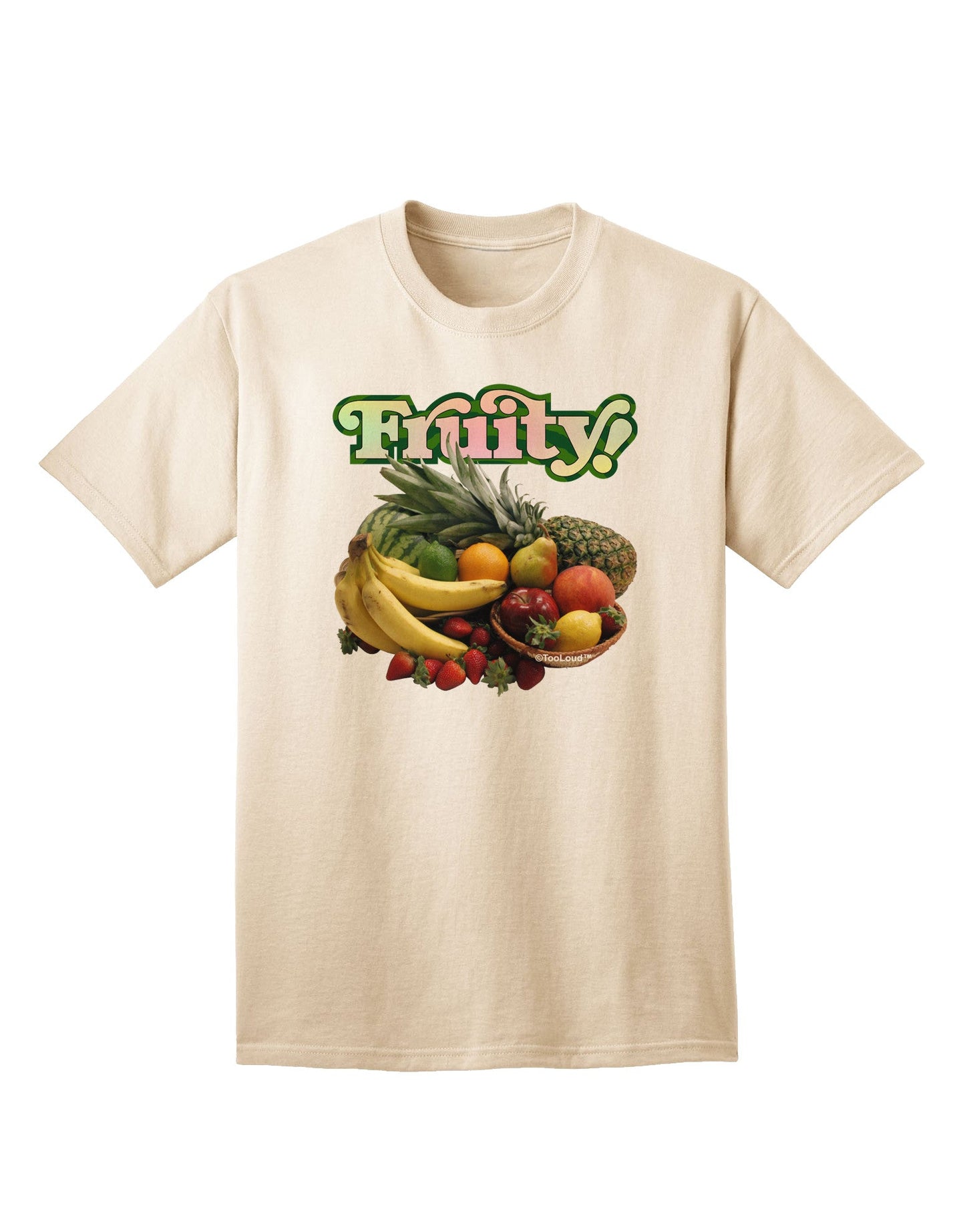 Fruity Fruit Basket Premium Adult T-Shirt Collection-Mens T-shirts-TooLoud-Natural-Small-Davson Sales