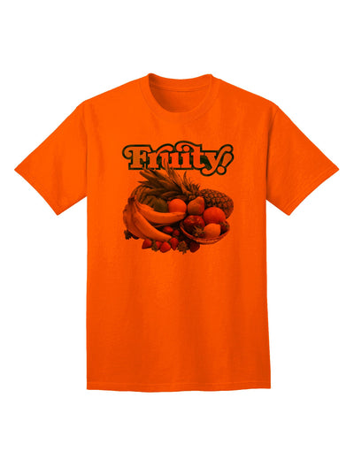 Fruity Fruit Basket Premium Adult T-Shirt Collection-Mens T-shirts-TooLoud-Orange-Small-Davson Sales