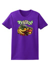 Fruity Fruit Basket Womens Dark T-Shirt-TooLoud-Purple-X-Small-Davson Sales