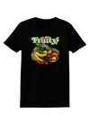 Fruity Fruit Basket Womens Dark T-Shirt-TooLoud-Black-X-Small-Davson Sales