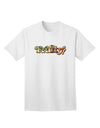 Fruity Text Premium Adult T-Shirt Collection-Mens T-shirts-TooLoud-White-Small-Davson Sales