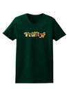 Fruity Text Womens Dark T-Shirt-TooLoud-Forest-Green-Small-Davson Sales