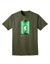 Full Energy 100 Percent Adult Dark T-Shirt-Mens T-Shirt-TooLoud-Military-Green-Small-Davson Sales