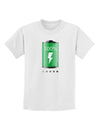 Full Energy 100 Percent Childrens T-Shirt-Childrens T-Shirt-TooLoud-White-X-Small-Davson Sales