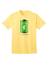 Full Energy 100 Percent: Premium Adult T-Shirt Collection-Mens T-shirts-TooLoud-Yellow-Small-Davson Sales