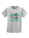 Fun Summer Beach Scene - Beach Baby Childrens T-Shirt by TooLoud-Childrens T-Shirt-TooLoud-AshGray-X-Small-Davson Sales