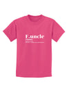 Funcle - Fun Uncle Childrens Dark T-Shirt by TooLoud-TooLoud-Sangria-X-Small-Davson Sales