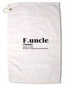 Funcle - Fun Uncle Premium Cotton Golf Towel - 16 x 25 inch by TooLoud-Golf Towel-TooLoud-16x25"-Davson Sales