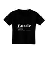 Funcle - Fun Uncle Toddler T-Shirt Dark by TooLoud-TooLoud-Black-2T-Davson Sales