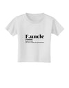 Funcle - Fun Uncle Toddler T-Shirt by TooLoud-TooLoud-White-2T-Davson Sales