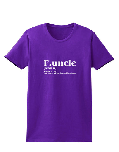 Funcle - Fun Uncle Womens Dark T-Shirt by TooLoud-TooLoud-Purple-X-Small-Davson Sales