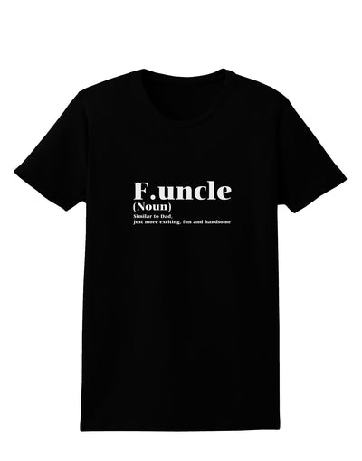 Funcle - Fun Uncle Womens Dark T-Shirt by TooLoud-TooLoud-Black-X-Small-Davson Sales