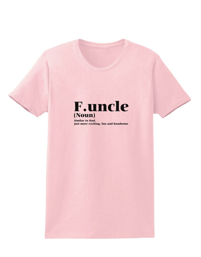 Funcle - Fun Uncle Womens T-Shirt by TooLoud-TooLoud-PalePink-X-Small-Davson Sales