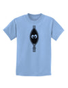 Funny Eyes Peeking Out of Zipper Childrens T-Shirt by TooLoud-Childrens T-Shirt-TooLoud-Light-Blue-X-Small-Davson Sales