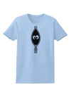 Funny Eyes Peeking Out of Zipper Womens T-Shirt by TooLoud-Womens T-Shirt-TooLoud-Light-Blue-X-Small-Davson Sales