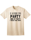 Funny I Like To Party Adult Mens and Womens T-Shirt-Womens T-Shirt-TooLoud-Natural-Small-Davson Sales