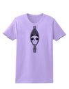 Funny Panda Peeking Out of Zipper Womens T-Shirt by TooLoud-Womens T-Shirt-TooLoud-Lavender-X-Small-Davson Sales