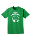 Future Astronaut Adult Dark T-Shirt-Mens T-Shirt-TooLoud-Kelly-Green-Small-Davson Sales