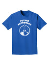 Future Astronaut Adult Dark T-Shirt-Mens T-Shirt-TooLoud-Royal-Blue-Small-Davson Sales