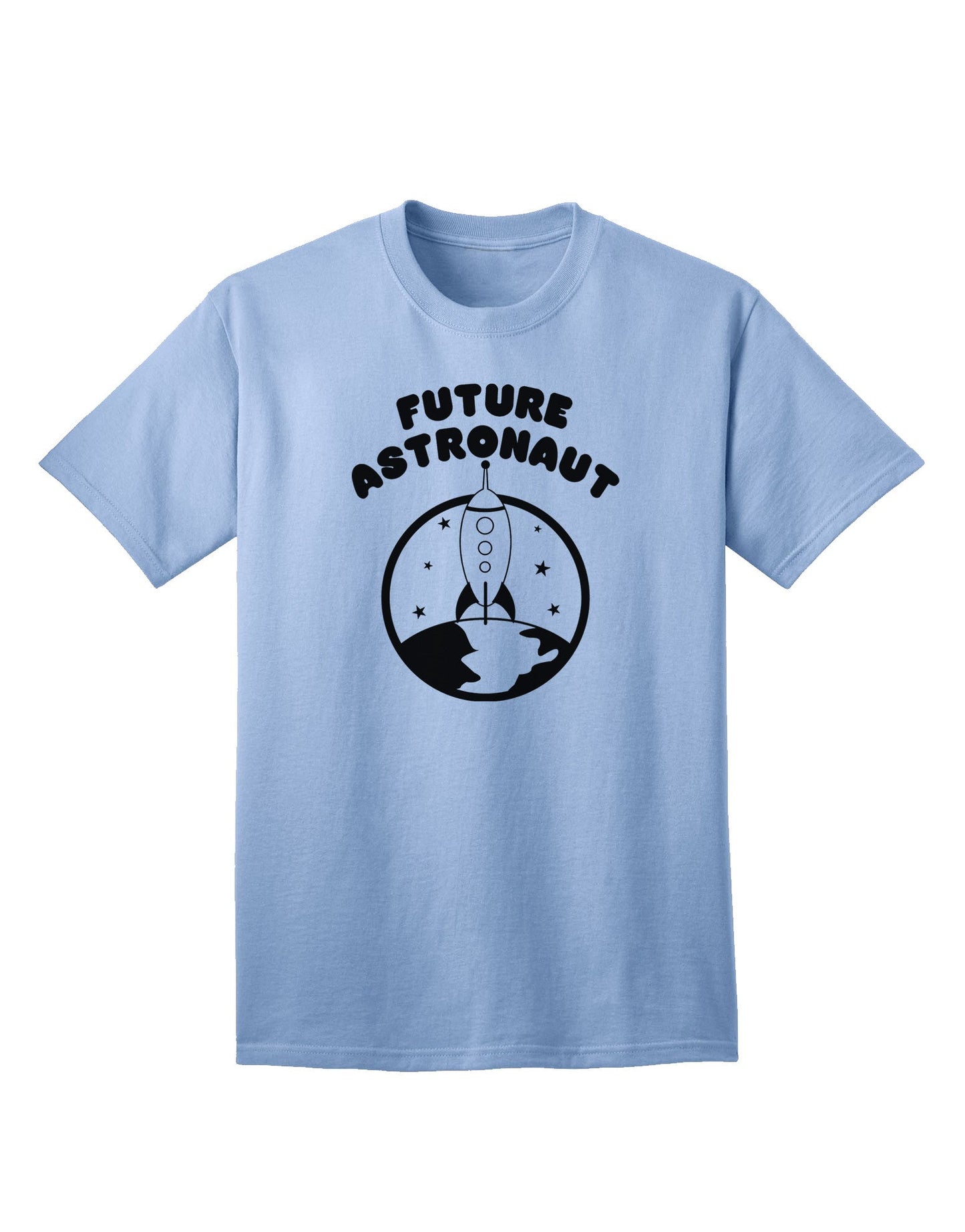 Future Astronaut Adult T-Shirt-Mens T-Shirt-TooLoud-Light-Blue-Small-Davson Sales