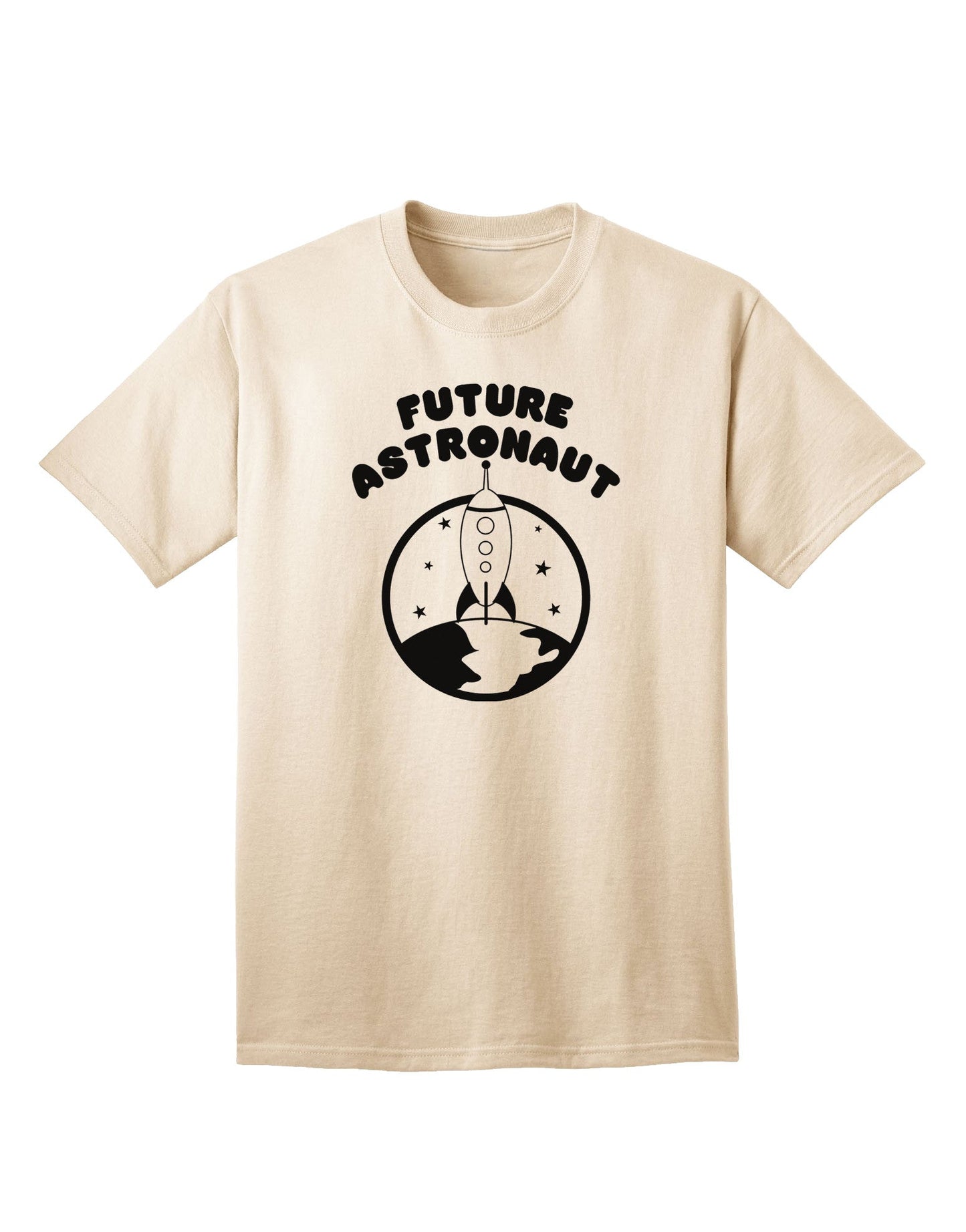Future Astronaut Adult T-Shirt-Mens T-Shirt-TooLoud-Natural-Small-Davson Sales