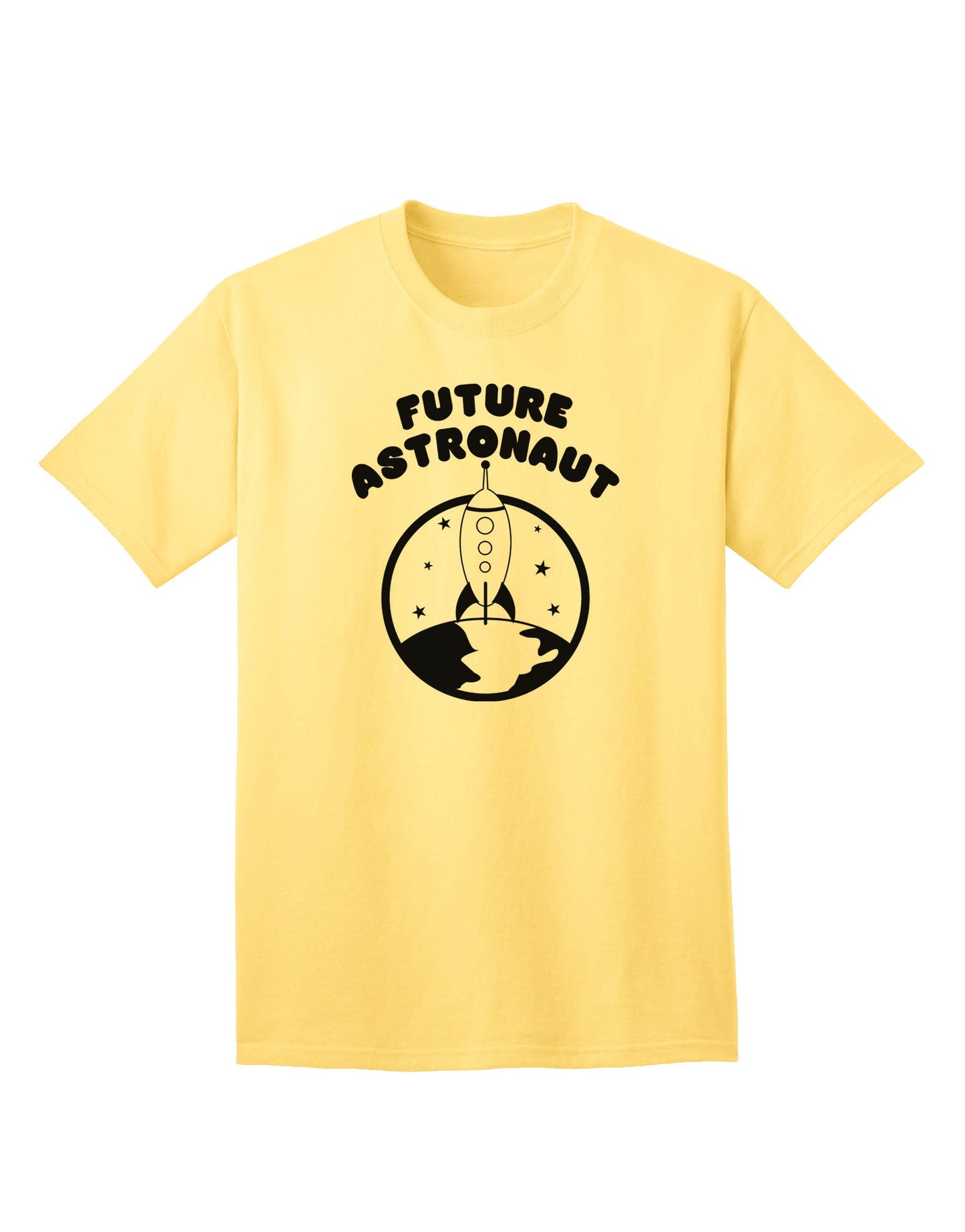 Future Astronaut Adult T-Shirt-Mens T-Shirt-TooLoud-Yellow-Small-Davson Sales