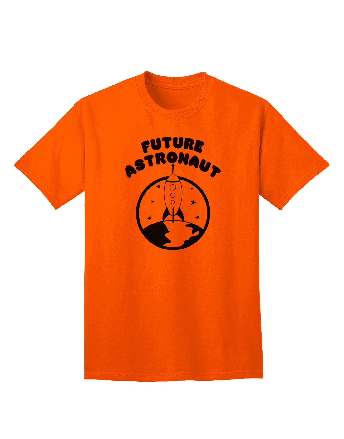 Future Astronaut Adult T-Shirt-Mens T-Shirt-TooLoud-Orange-Small-Davson Sales