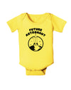 Future Astronaut Baby Romper Bodysuit-Baby Romper-TooLoud-Yellow-06-Months-Davson Sales