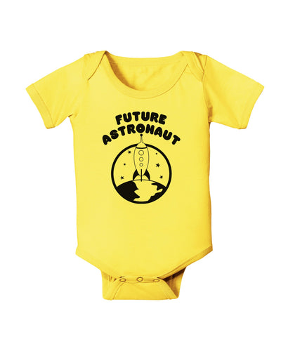 Future Astronaut Baby Romper Bodysuit-Baby Romper-TooLoud-Yellow-06-Months-Davson Sales